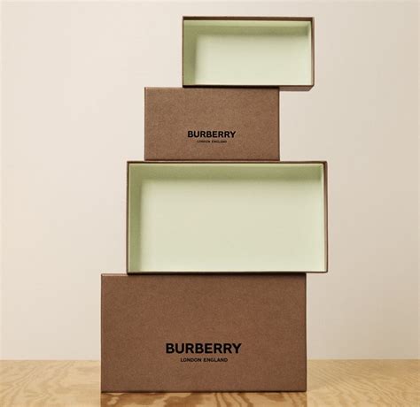 burberry brit packaging|burberry sustainable packaging.